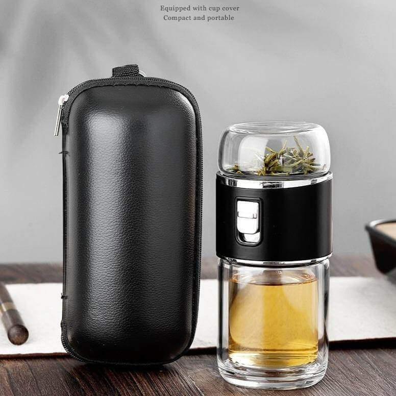 Sikunuo | Double Glass Portable Eco-Friendly Tea Infuser