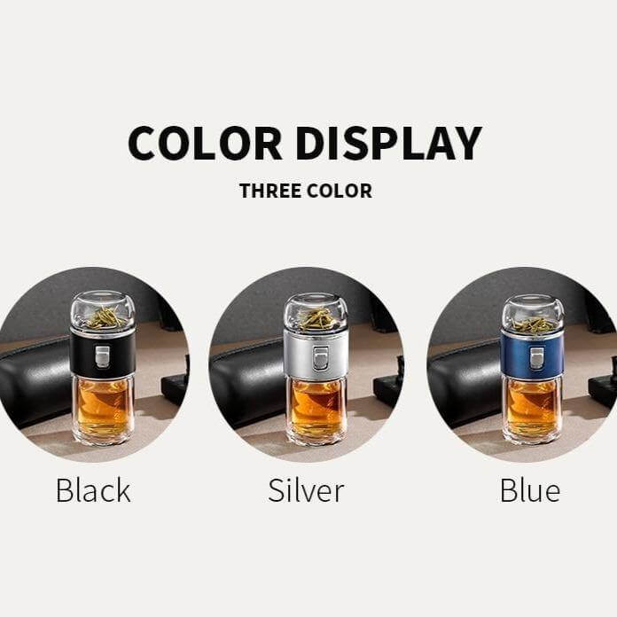 Sikunuo | Double Glass Portable Eco-Friendly Tea Infuser