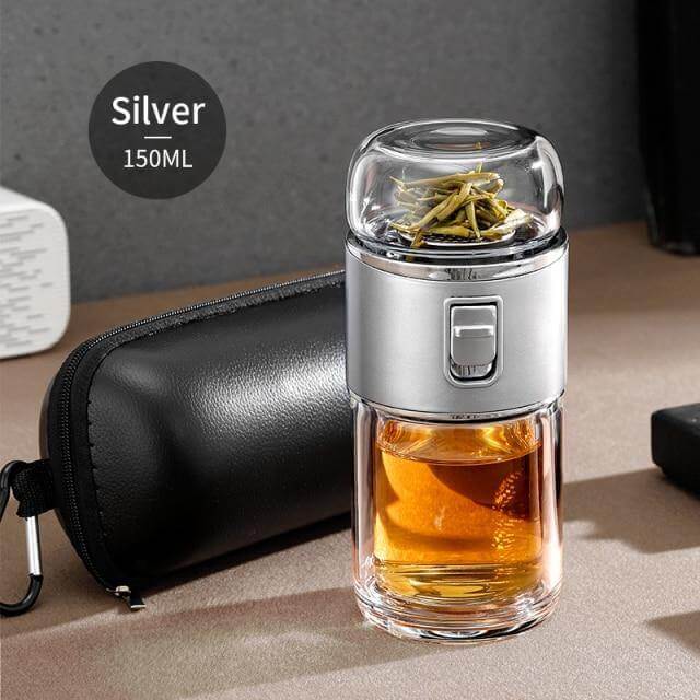 Sikunuo | Double Glass Portable Eco-Friendly Tea Infuser