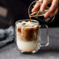 Sikunuo | Handmade Double Thermal Insulated Glass Mug