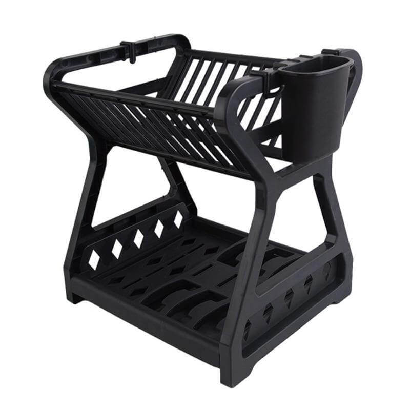 Sikunuo | Double-layer Multifunctional Countertop Sink Dish Drying Rack
