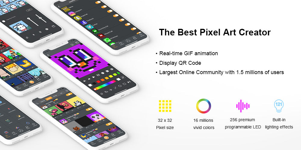 Sikunuo | Customizable Pixel Art Digital Frame