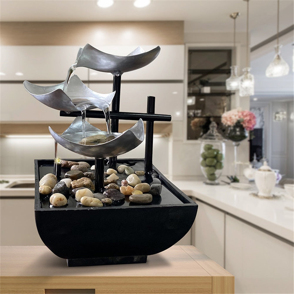 Sikunuo | Minimalist Feng Shui Flowing Water Fountain