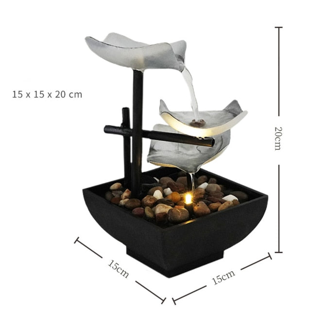 Sikunuo | Minimalist Feng Shui Flowing Water Fountain