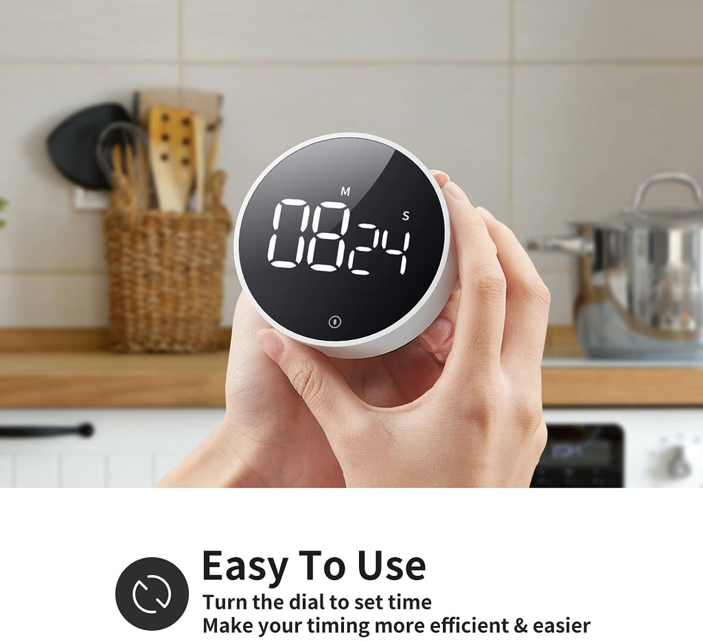 Sikunuo | Digital LED Magnetic Kitchen Timer