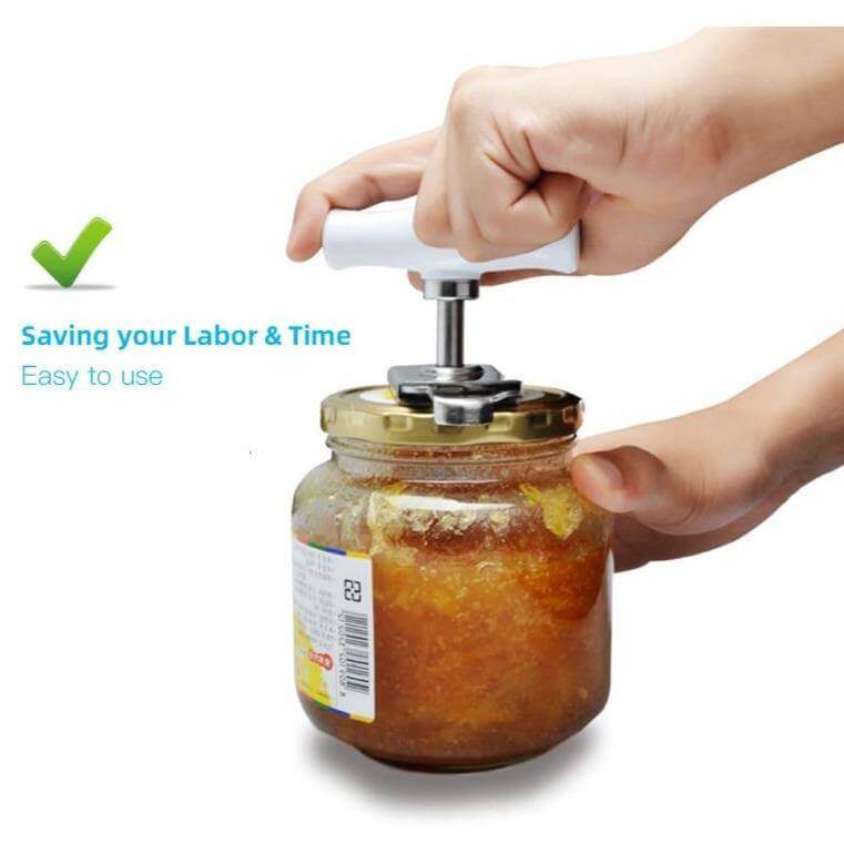 Sikunuo | Adjustable Stainless Steel Easy Jar Opener