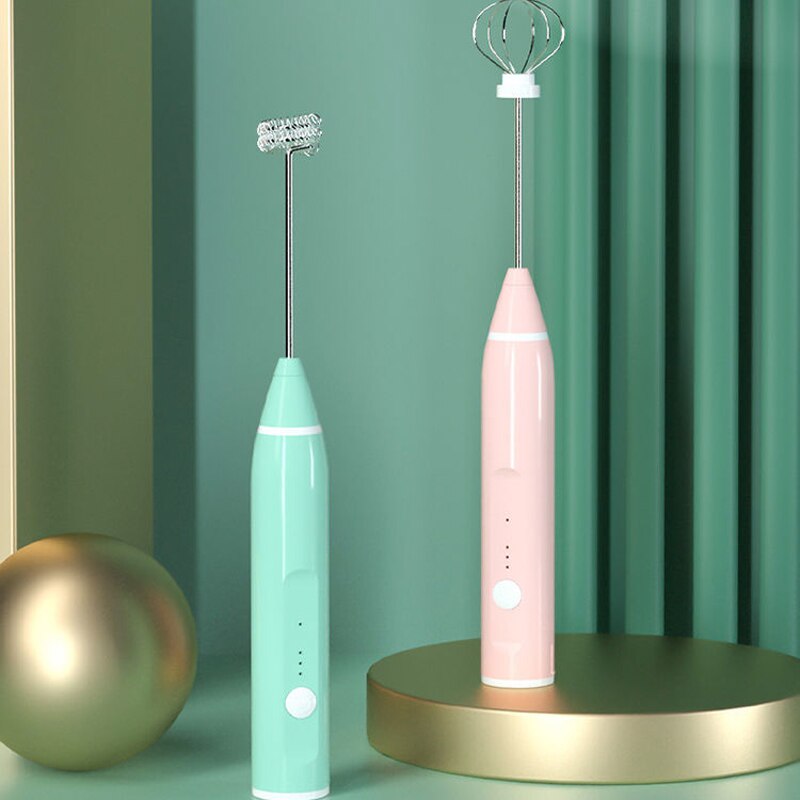 Sikunuo | 3-Speeds Rechargeable Handheld Whisk