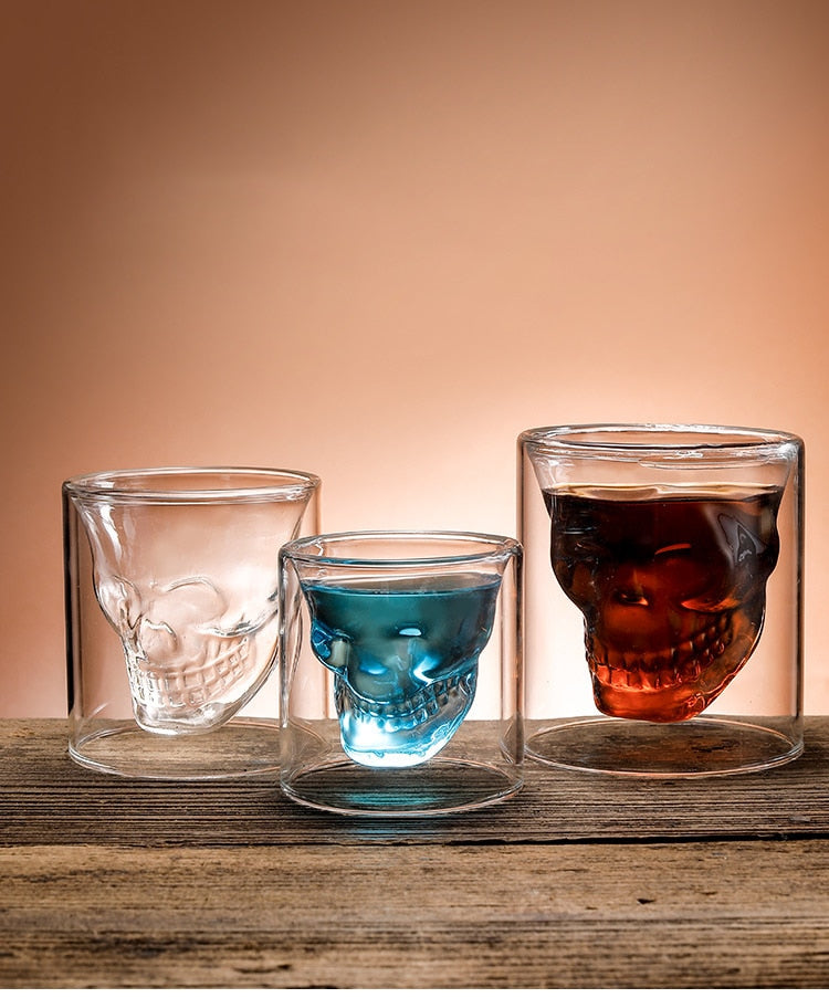 Sikunuo | Hollow Double Layer Whiskey Glass