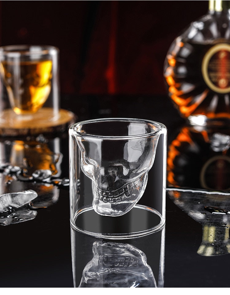 Sikunuo | Hollow Double Layer Whiskey Glass