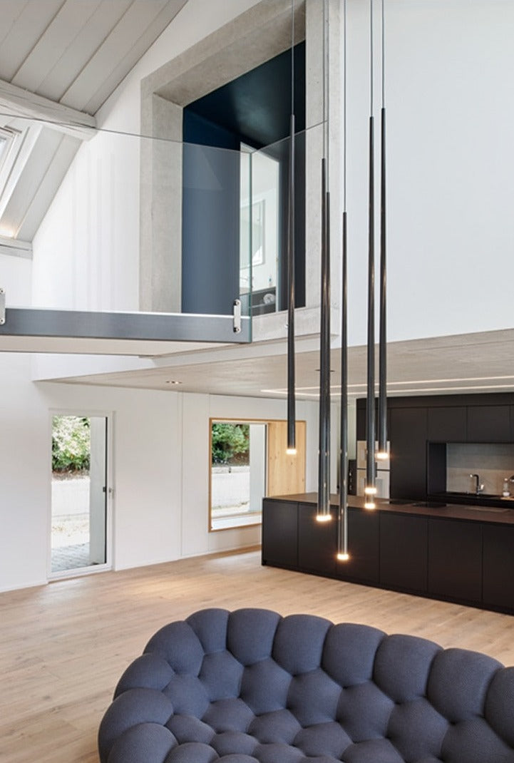 Sikunuo | Nordic Long Downlight Elegant Led Chandelier