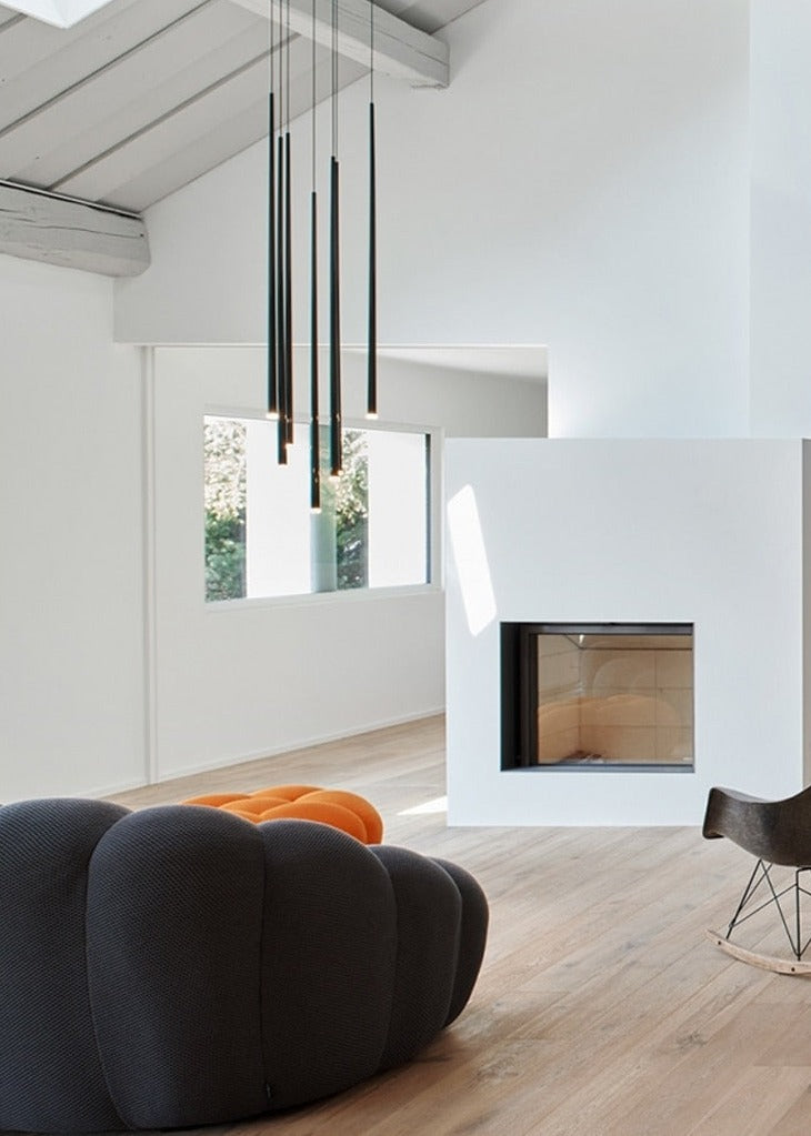 Sikunuo | Nordic Long Downlight Elegant Led Chandelier