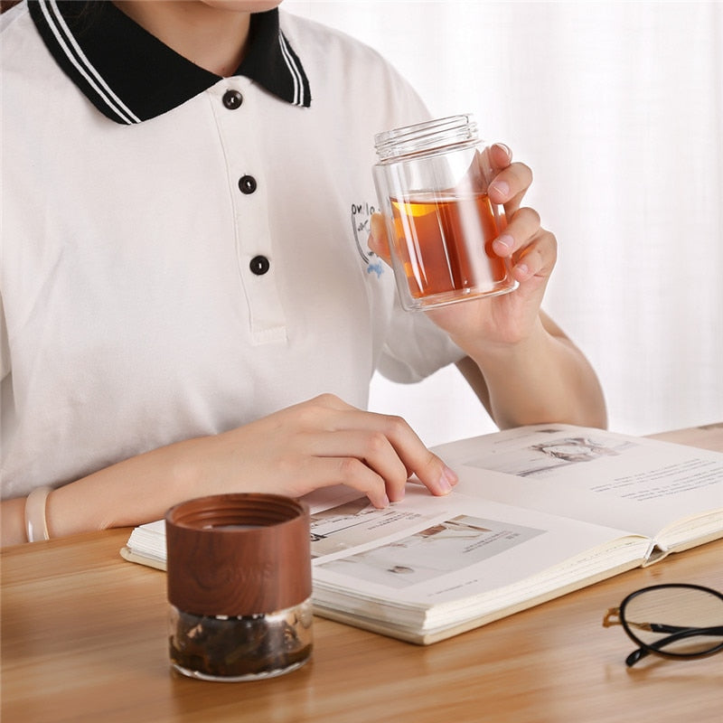 Sikunuo | Simple Portable Glass Tea Infuser