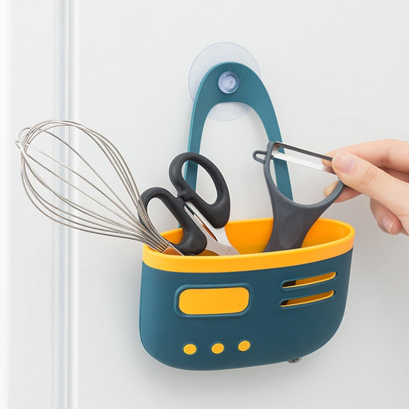 Sikunuo | Creative Sink Hanging Storage Drain Basket
