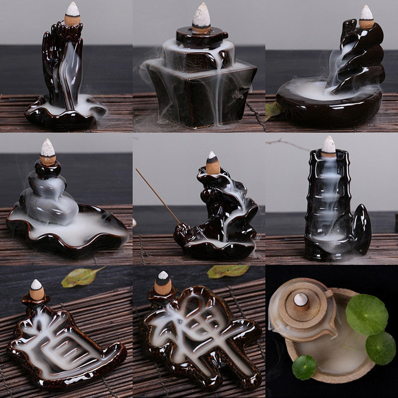 Sikunuo | Creative Ceramic Backflow Incense Burners