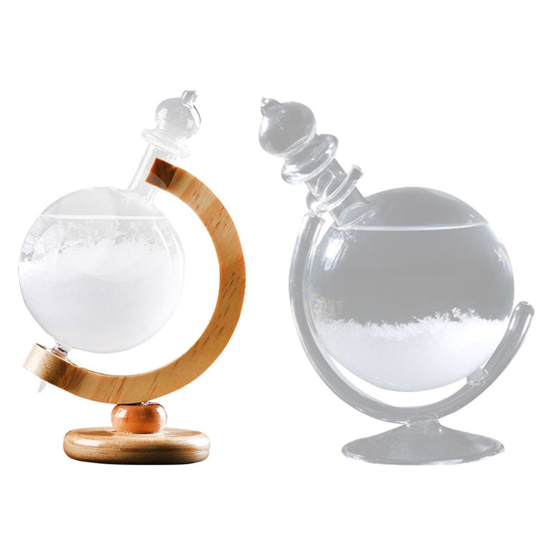 Sikunuo | Wooden Weather Forecast Crystal Glass