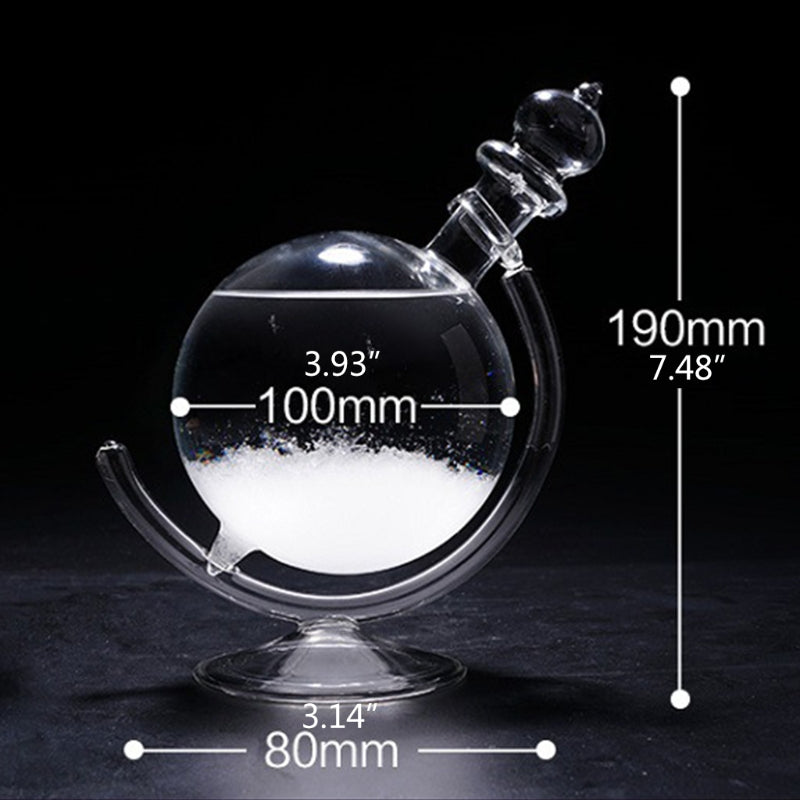 Sikunuo | Wooden Weather Forecast Crystal Glass