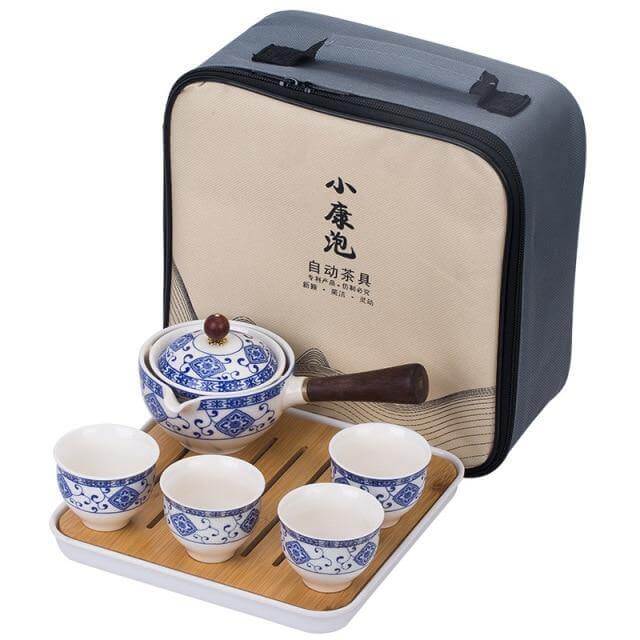 Sikunuo | Unique Ceramic Moving Teapot Filter Set