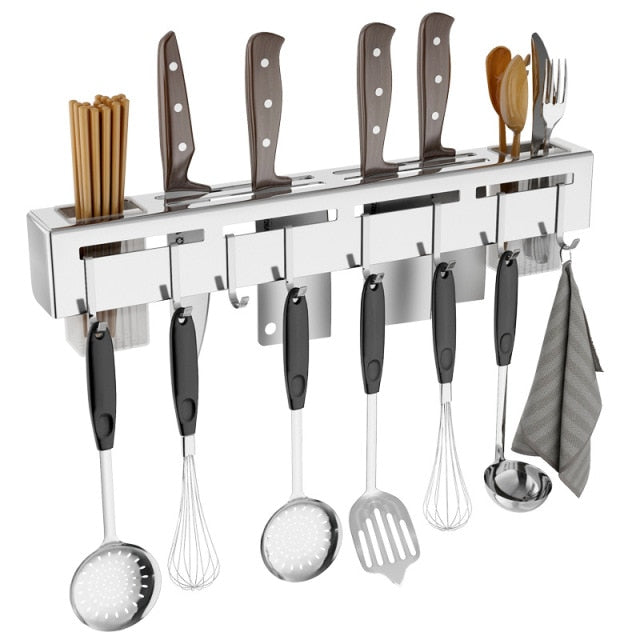 Sikunuo | Punch-free Kitchen Tableware Storage Rack