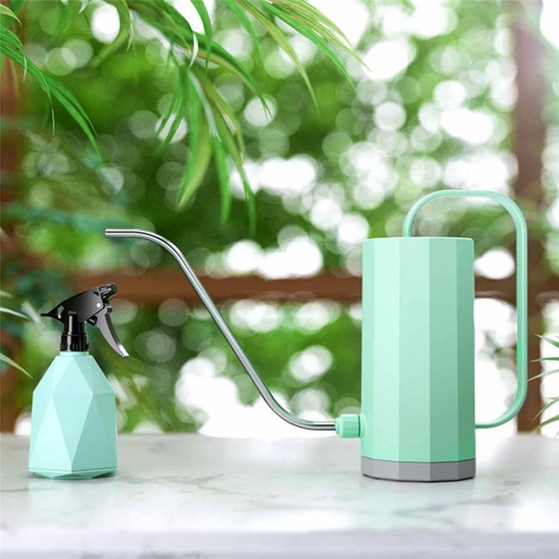 Sikunuo | Elegant Geometric Gooseneck Plant Watering Can