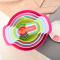 Sikunuo | Rainbow Multifunctional Stackable Kitchen Bowl Set