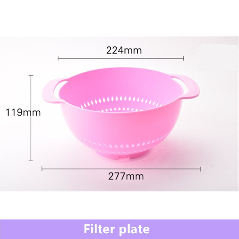 Sikunuo | Rainbow Multifunctional Stackable Kitchen Bowl Set
