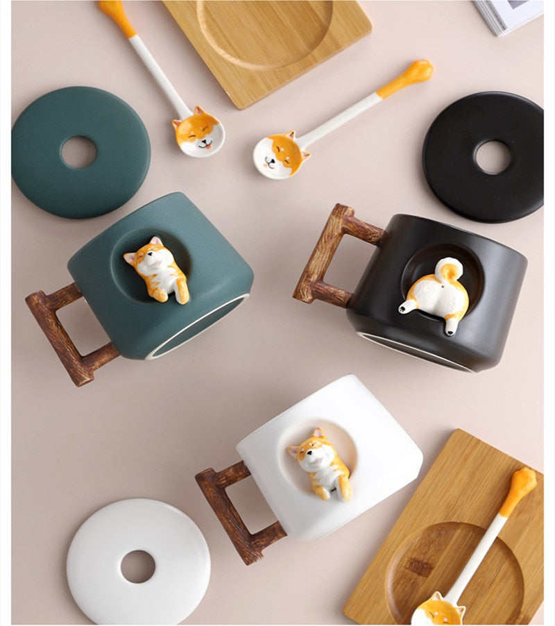 Sikunuo | Cute Dog Coffee Mug