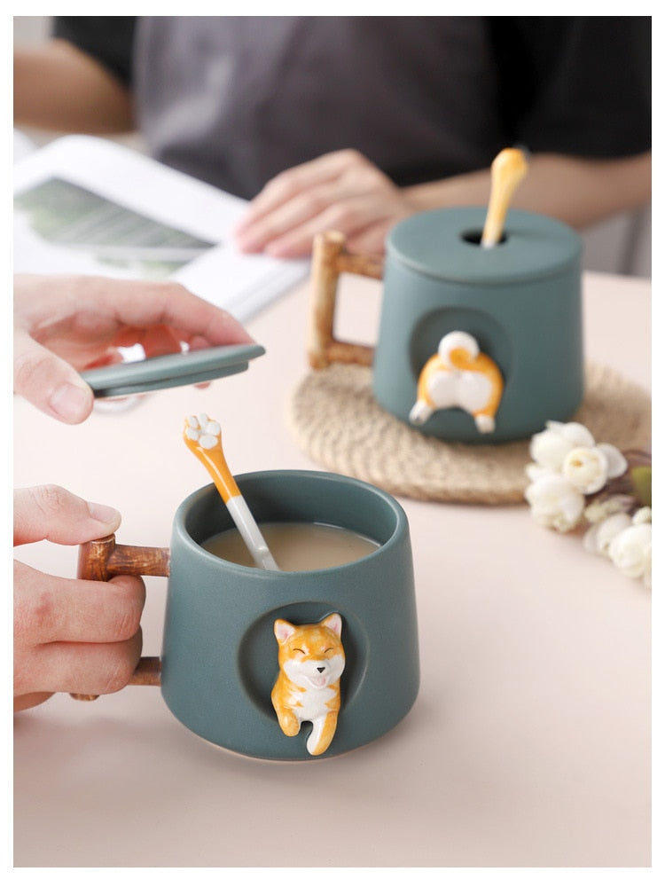 Sikunuo | Cute Dog Coffee Mug