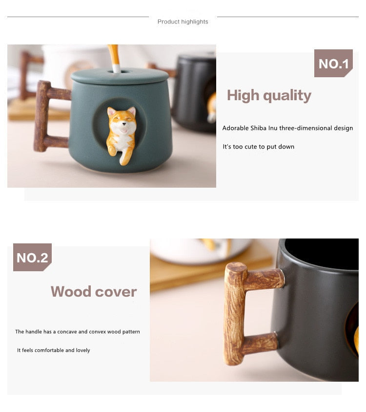 Sikunuo | Cute Dog Coffee Mug