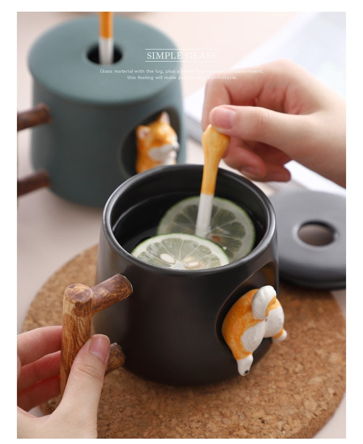 Sikunuo | Cute Dog Coffee Mug