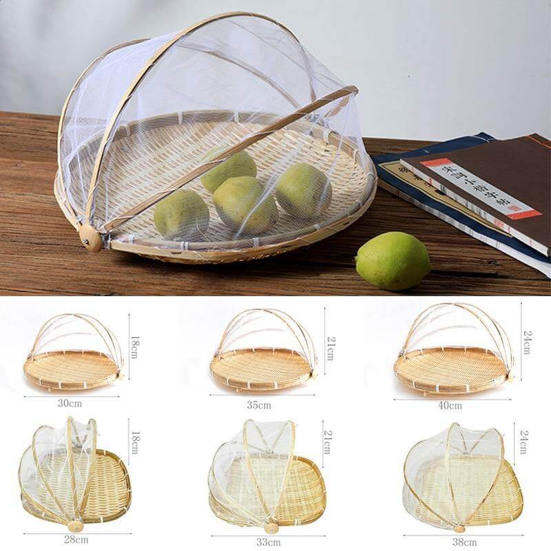 Sikunuo | Anti-mosquito Food Serving Tent Basket Tray