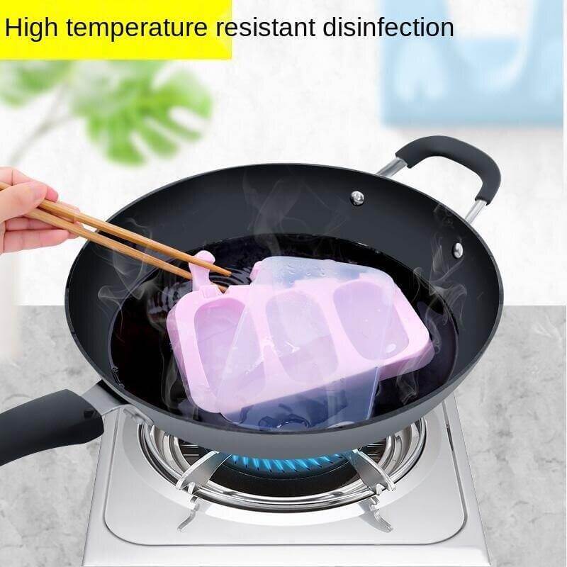 Sikunuo | Silicone Cartoon Homemade Ice Cream Molds