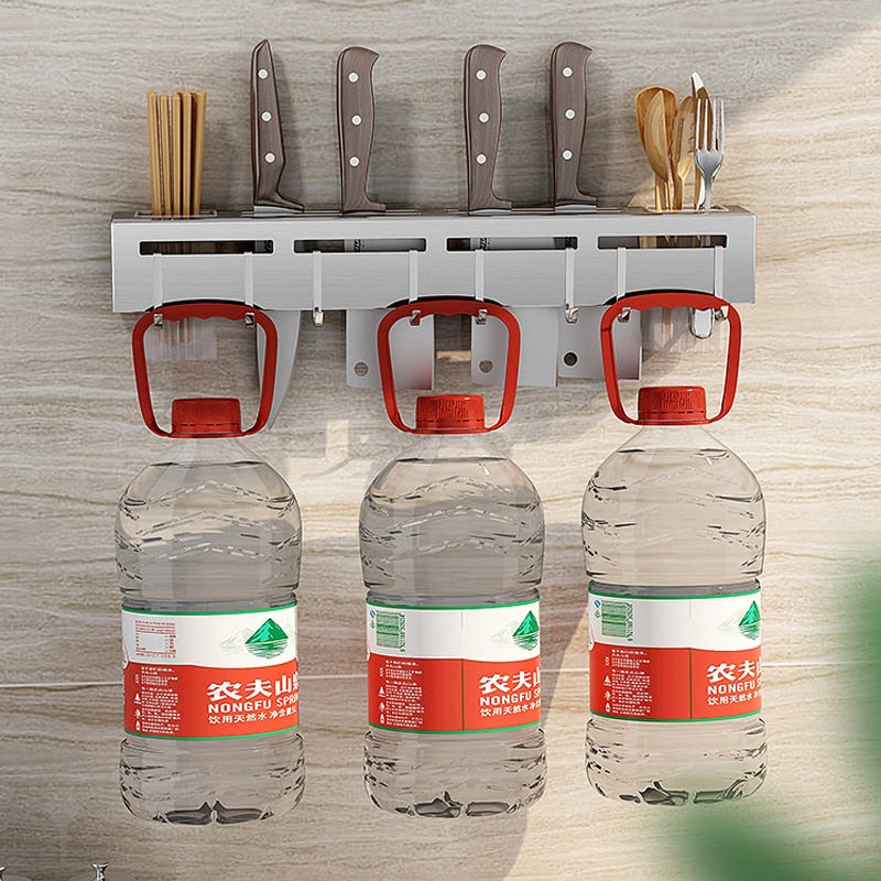 Sikunuo | Punch-free Kitchen Tableware Storage Rack