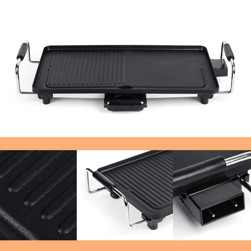 Sikunuo | Non-Stick Electric Smokeless Indoor Grill