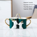 Sikunuo | 3D Lovely Couple Ceramic Mug Set