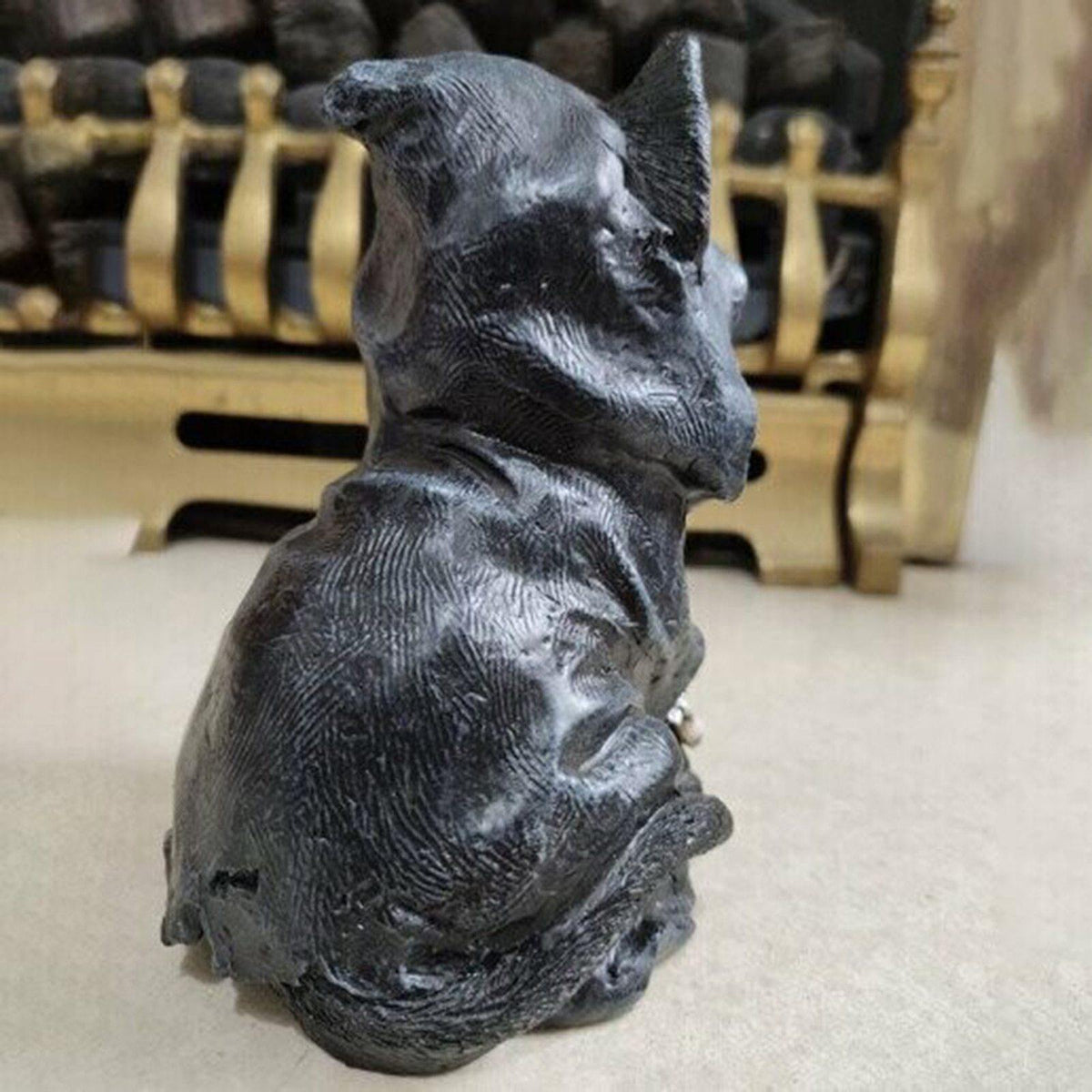 Sikunuo | Resin Black Cat Statue Decor
