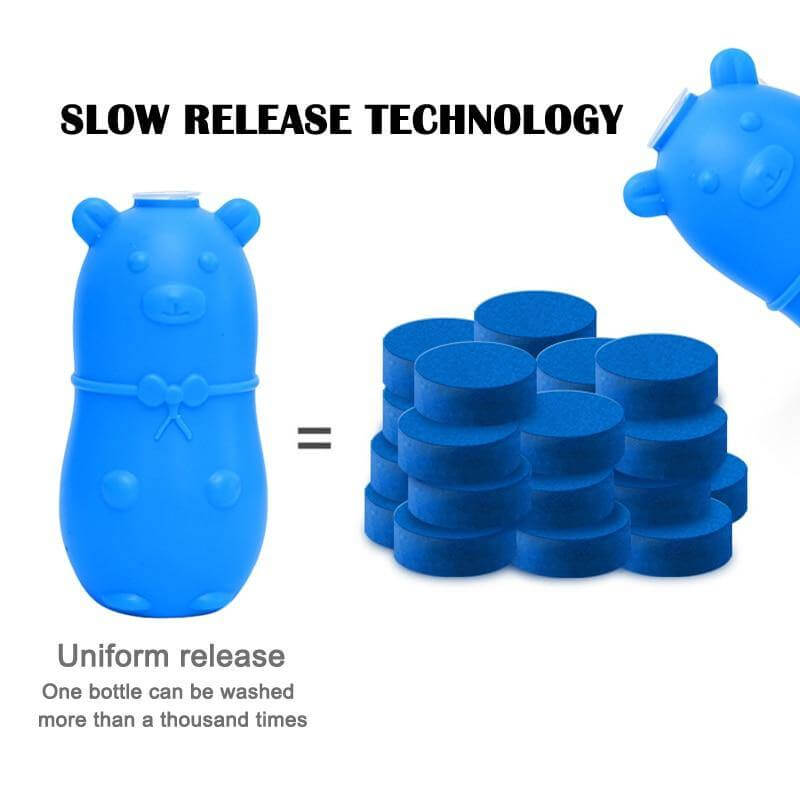 Sikunuo | Blue Bear Antibacterial Toilet Bowl Cleaner