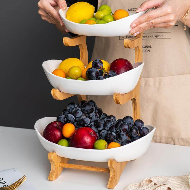 Sikunuo | Multi-layer Modern Fruit Snack Plate Rack