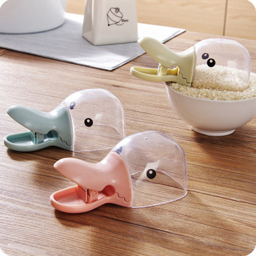 Sikunuo | Duck Shape Sealing Clip Spoon