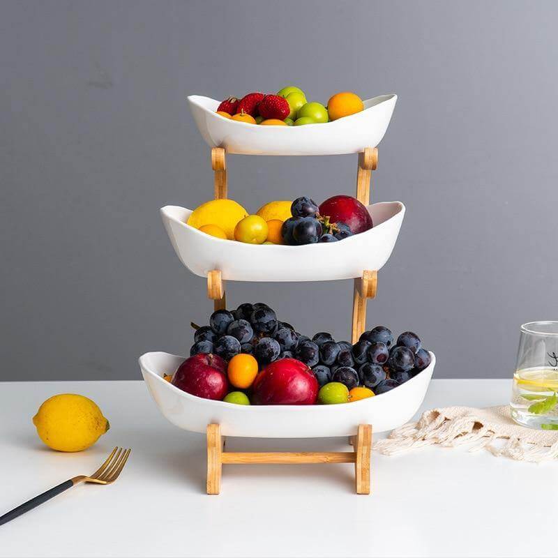 Sikunuo | Multi-layer Modern Fruit Snack Plate Rack