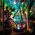 Sikunuo | Wooden Hollow LED Atmosphere Night Lamp Projector