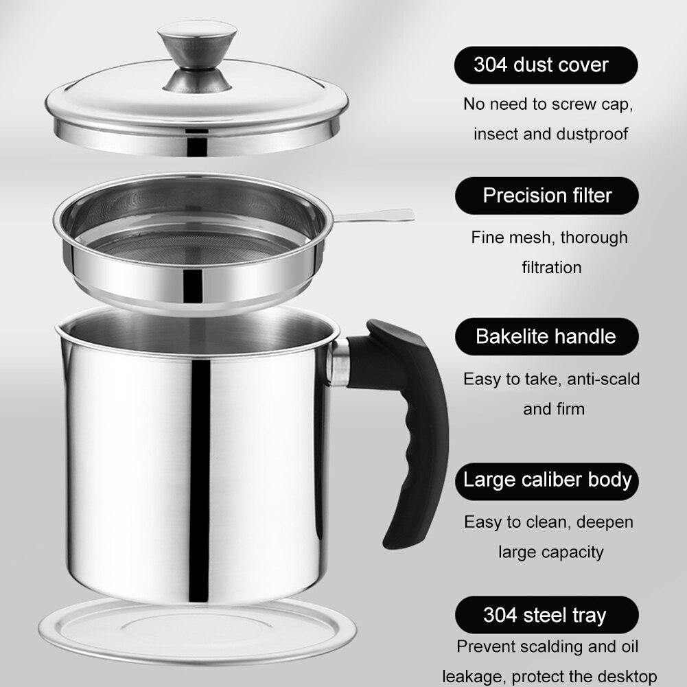Sikunuo | Stainless Steel Cooking Oil Bottle Separator