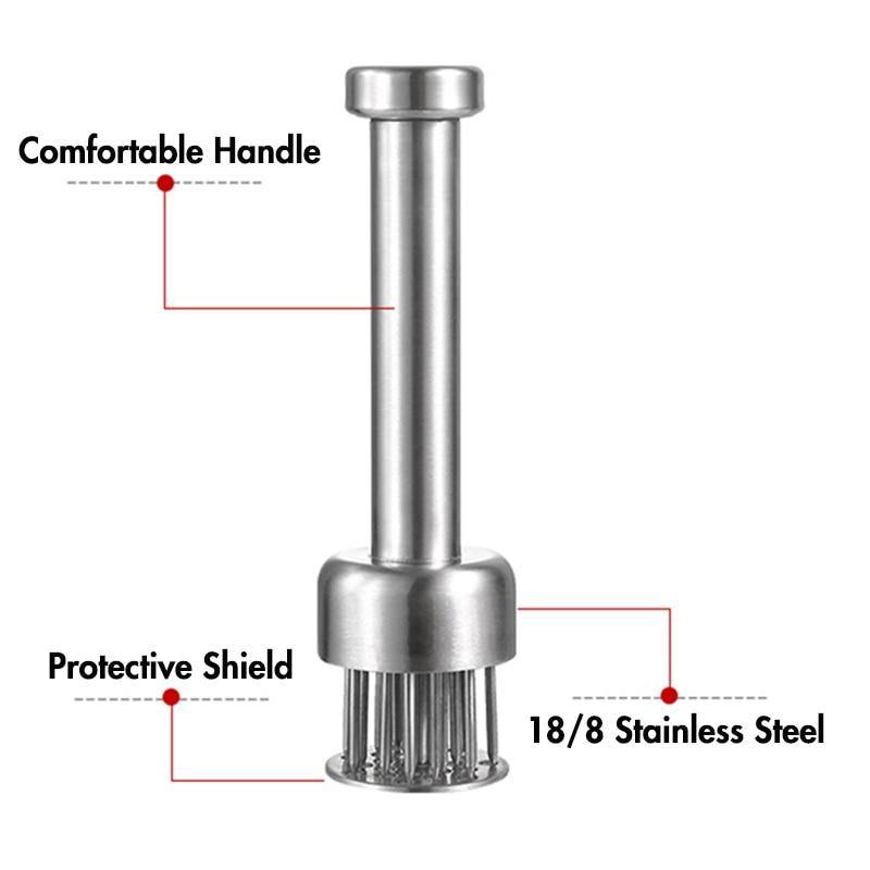 Sikunuo | Stainless Steel Ultra Sharp Meat Tenderizer
