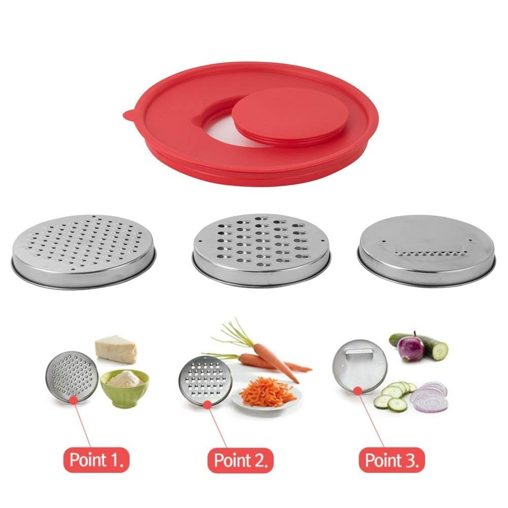 Sikunuo | Non-Slip Multifunctional Grater Mixing Bowls