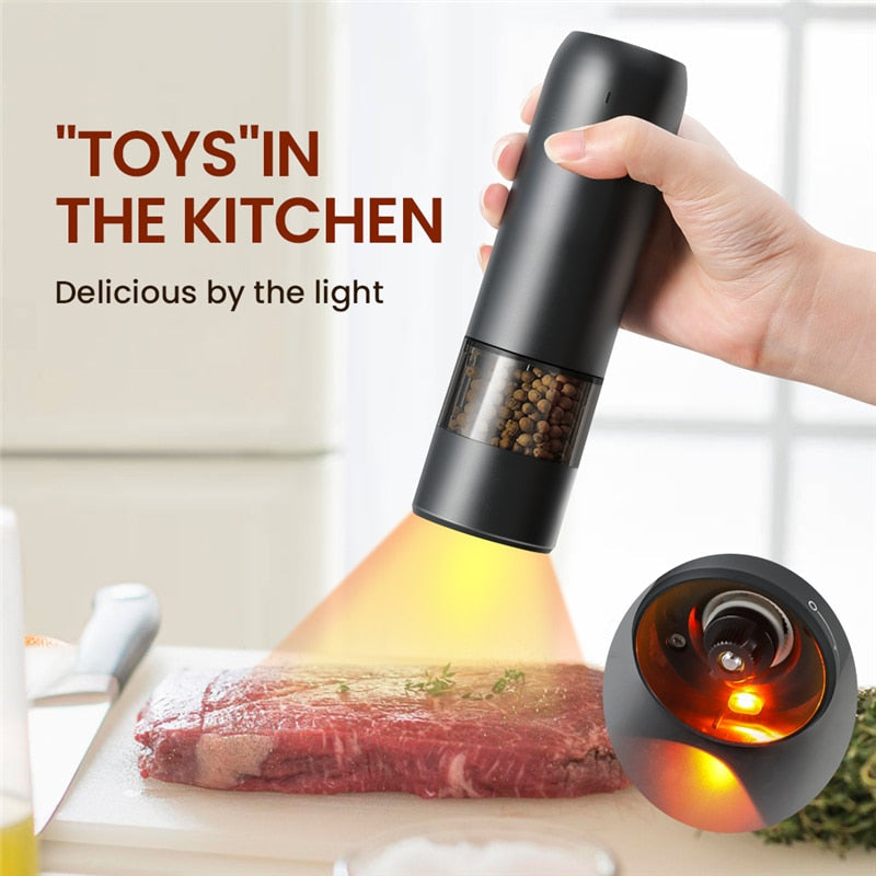 Sikunuo | Rechargeable Automatic Salt Pepper Grinder