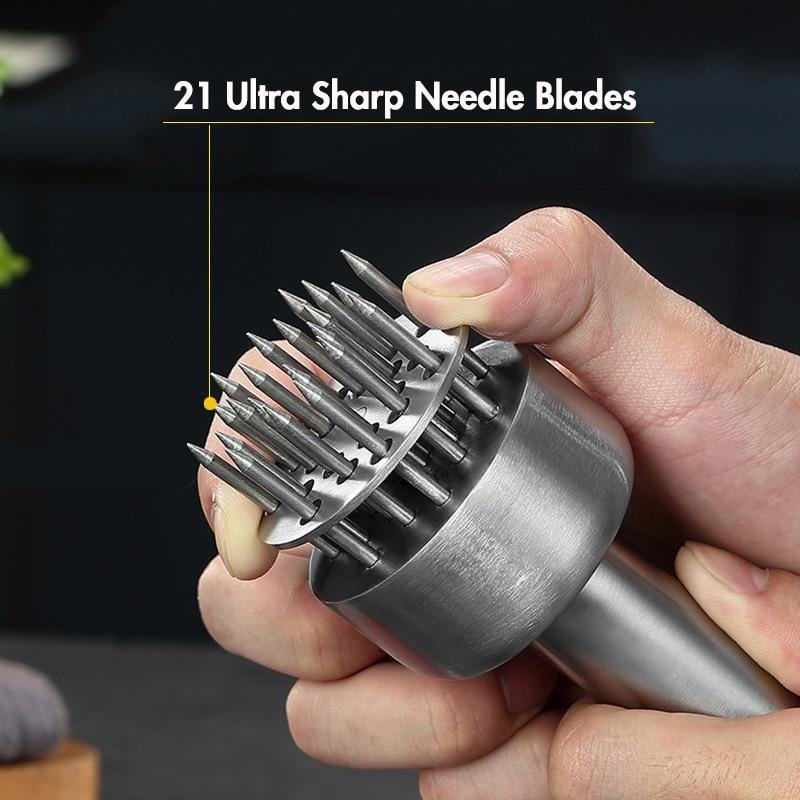 Sikunuo | Stainless Steel Ultra Sharp Meat Tenderizer