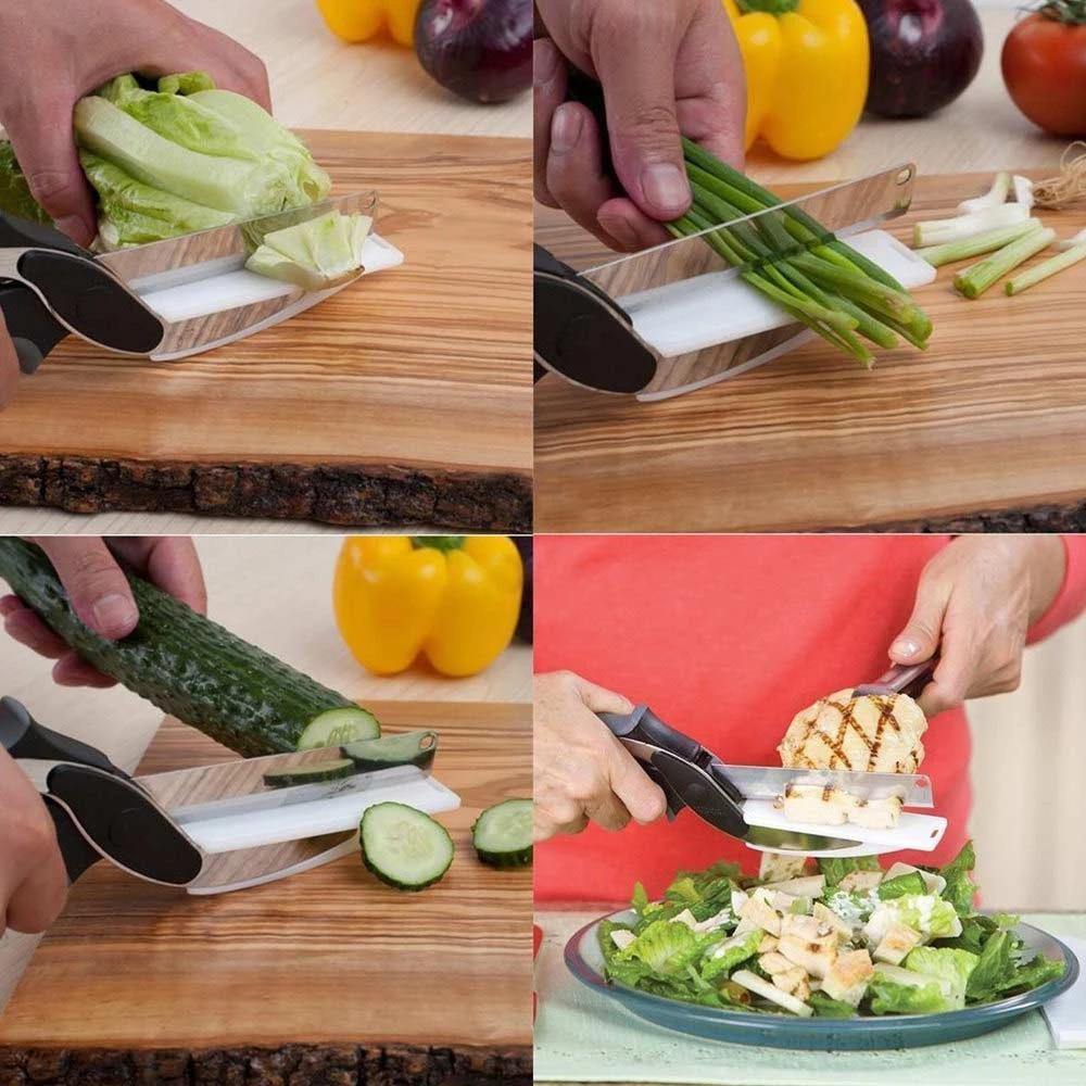 Sikunuo | 2in1 Multifunctional Simple Kitchen Scissor