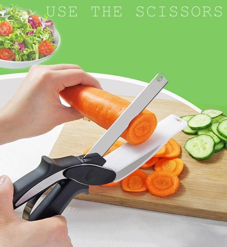 Sikunuo | 2in1 Multifunctional Simple Kitchen Scissor