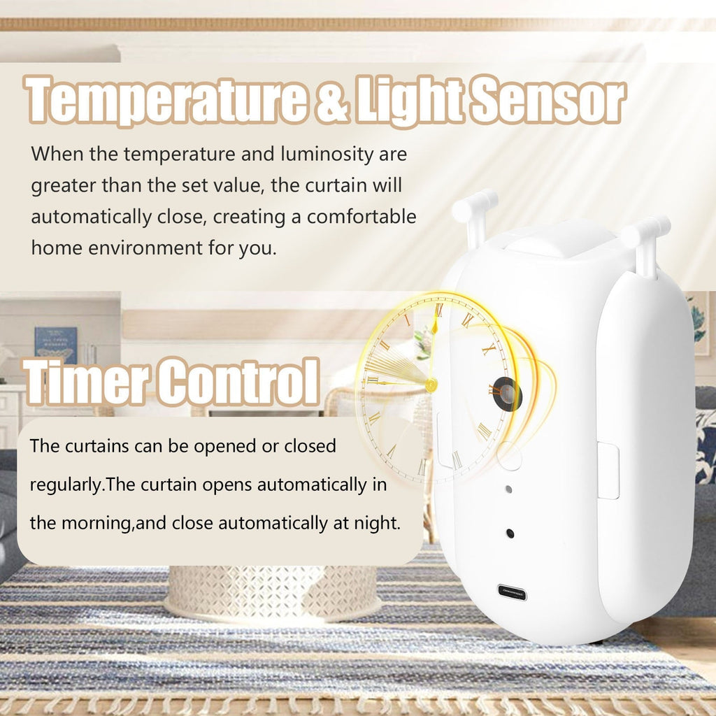 Sikunuo | Smart Automatic Electric Curtain Opener