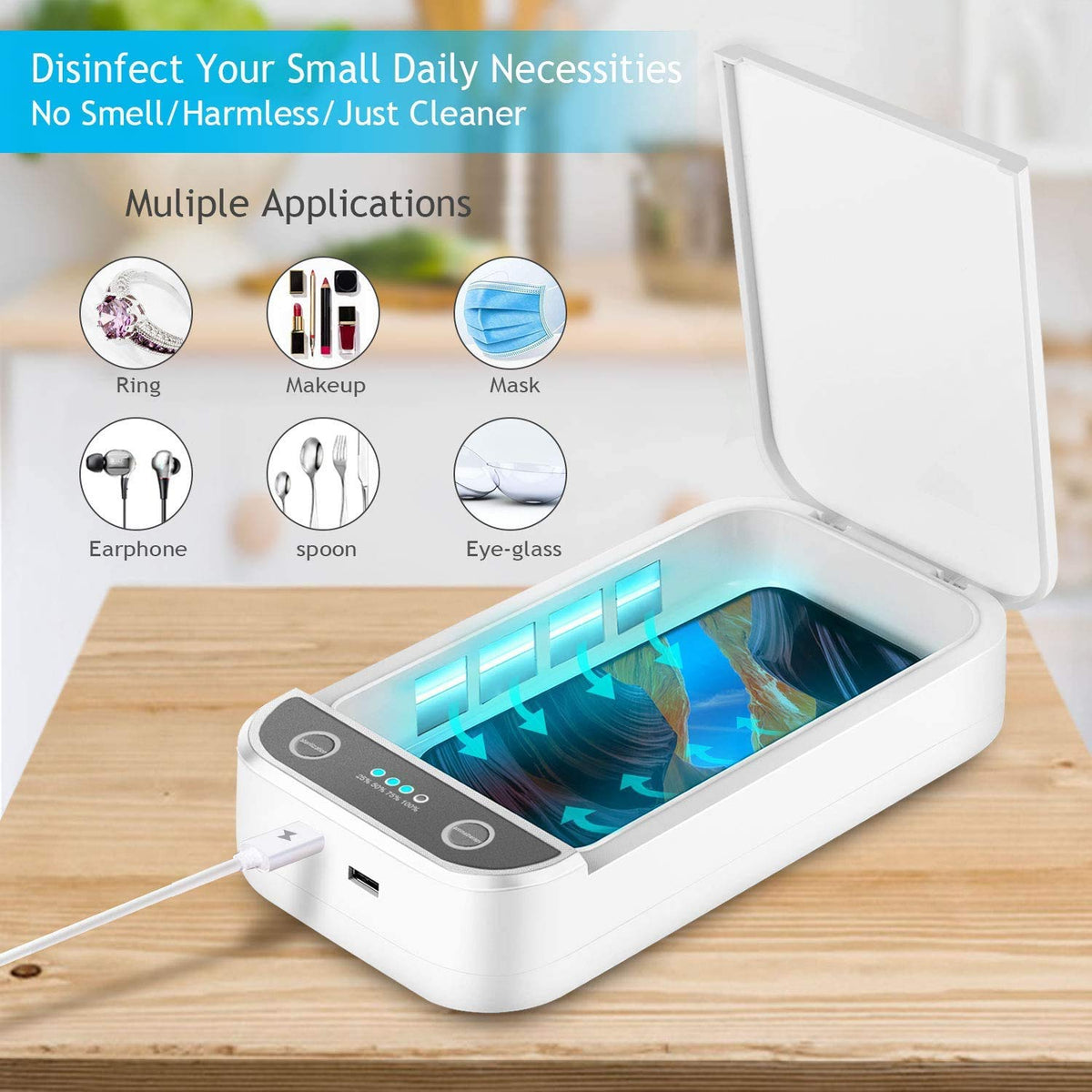 Sikunuo | Portable UV Light Tool Sanitizer Box
