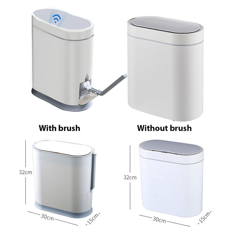 Sikunuo | Automatic Smart Sensor Brush Trash Can